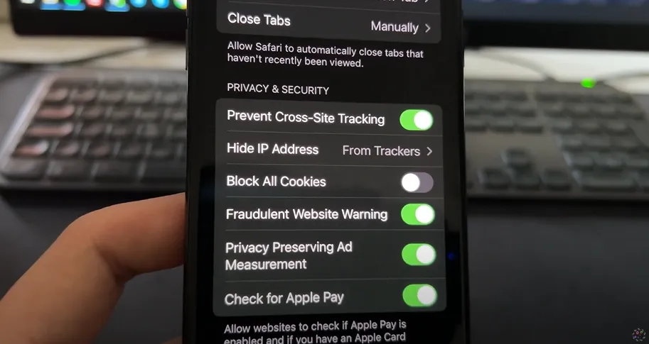 block all cokies for tachiyomi ios