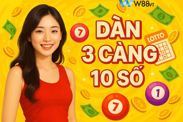 Khám Phá Cách Lập Dàn 3 Càng 10 Số Siêu Chuẩn Tại W88 VT