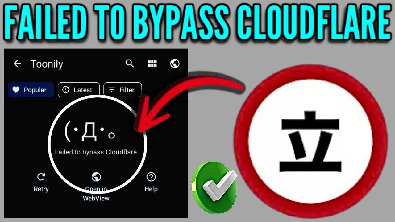 How to Fix “Failed to Bypass Cloudflare” in the Tachiyomi App?